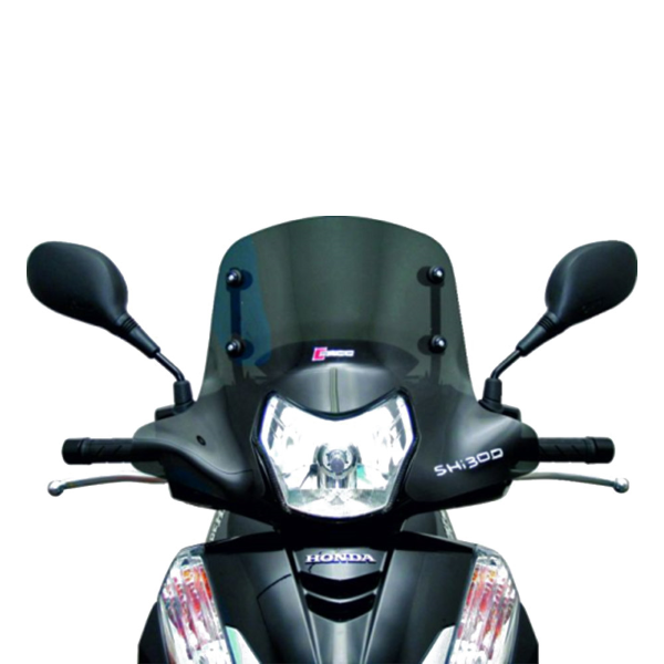 Windscreen Faco 267008297 smoke 350x495 for HONDA SH 300 i 2011-2014