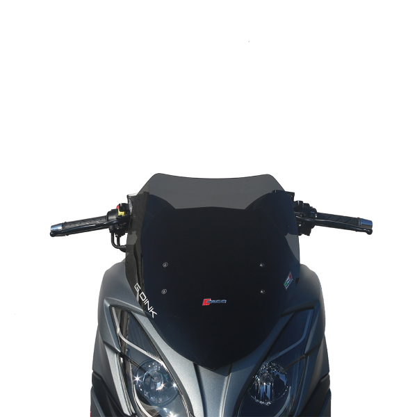 Windscreen Faco 267008307 smoke 530x380 for KYMCO G-Dink 300 2017-2019