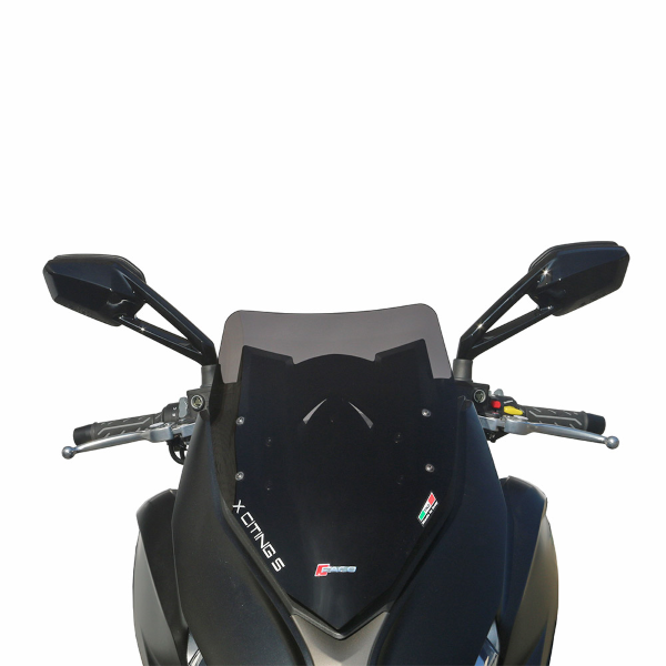 Windscreen Faco 267008318 smoke 480x330 for KYMCO Xciting 400 / S / VS 2018-2020