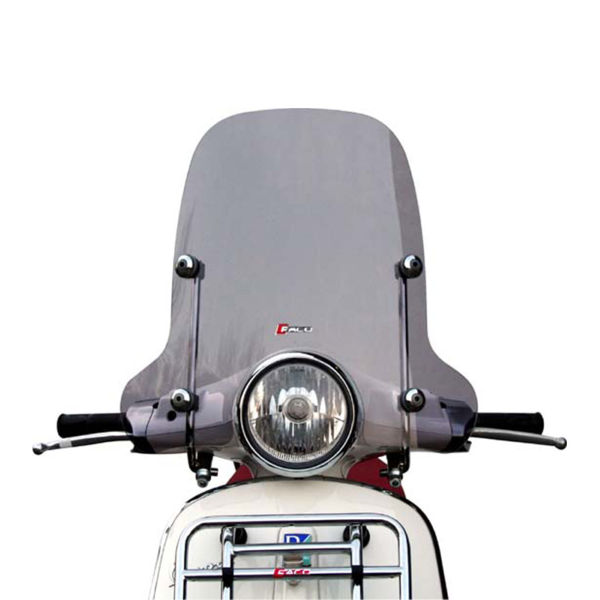 Windscreen Faco 267008346 transparent 475x540 for PIAGGIO/VESPA Primavera 125 2014-2019