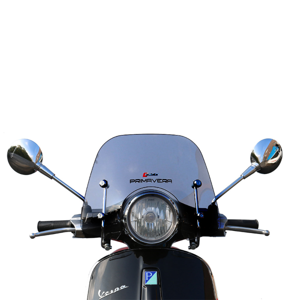 Windscreen Faco 267008347 smoke 310x430 for PIAGGIO/VESPA Primavera 125 2014-2019