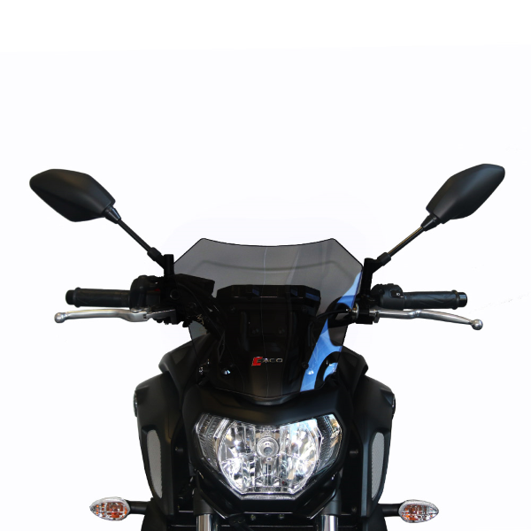 Windscreen Faco 267008365 smoke 300x320 for YAMAHA MT-07 700 2018-2020
