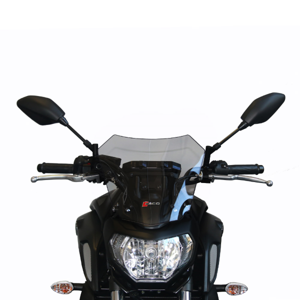Windscreen Faco 267008366 smoke 300x320 for YAMAHA MT-07 700 2018-2020