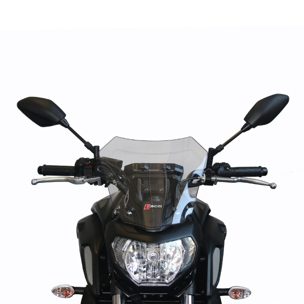 Windscreen Faco 267008367 transparent 300x320 for YAMAHA MT-07 700 2018-2020
