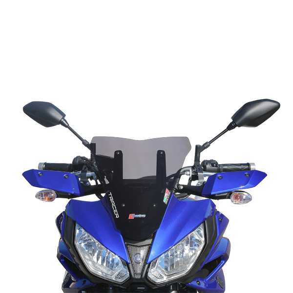Windscreen Faco 267008371 smoke 340x335 for YAMAHA MT-07 Tracer / Tracer 700 2016, YAMAHA MT-07 Tracer / Tracer 700 2018-2019
