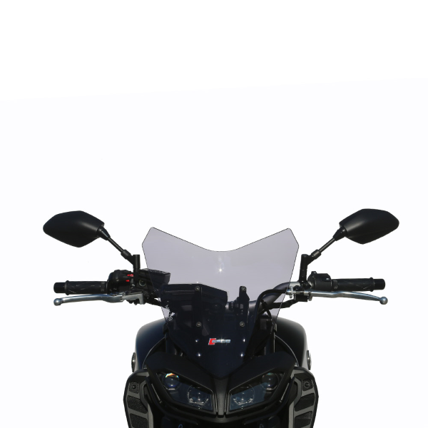 Windscreen Faco 267008373 smoke  375x370 for YAMAHA MT-09 Tracer / Tracer 900 2018-2020