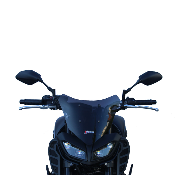 Windscreen Faco 267008375 smoke 290x355 for YAMAHA MT-09 Tracer / Tracer 900 2018-2020