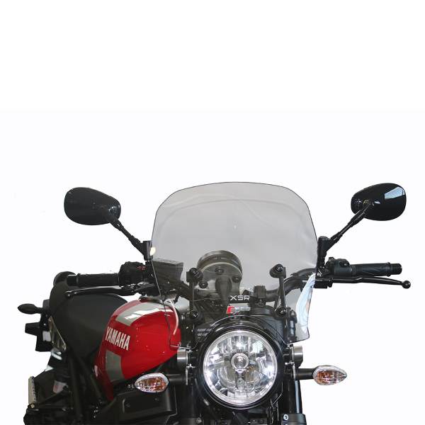 Windscreen Faco 267008394 transparent 400x370 for YAMAHA XSR 900 2016-2019