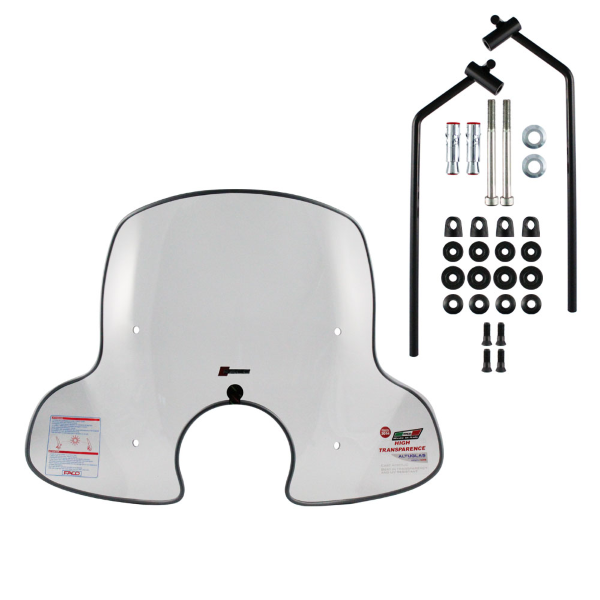 Windscreen Faco 267008402 505x730 for PIAGGIO/VESPA Primavera 125 2014