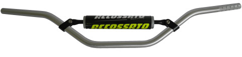 Handlebar ACCOSSATO aluminium, 22 mm silver