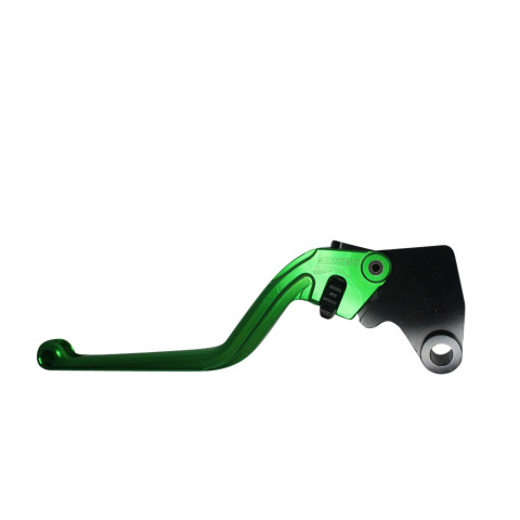 Clutch Lever ACCOSSATO ESK025 fixed CNC-worked aluminium, green