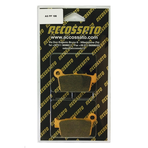 Disk pločice ACCOSSATO AGPP106 ST
