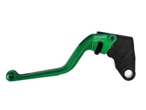Clutch Lever ACCOSSATO ESK828 fixed CNC-worked aluminium, green