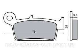 Crash pads ACCOSSATO TP099 with screw cover crven