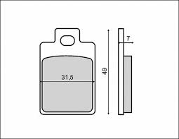 Crash pads ACCOSSATO TP099 without screw cover zlato