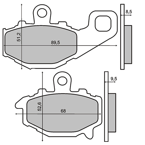 Plastic body kit POLISPORT 91484 OEM color 10-11 for KAWASAKI KX 250 (F) 4T 2009-2012