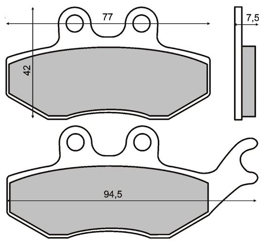 Plastic body kit POLISPORT 91463 OEM color 14 for KTM XC-W 300 2014-2015