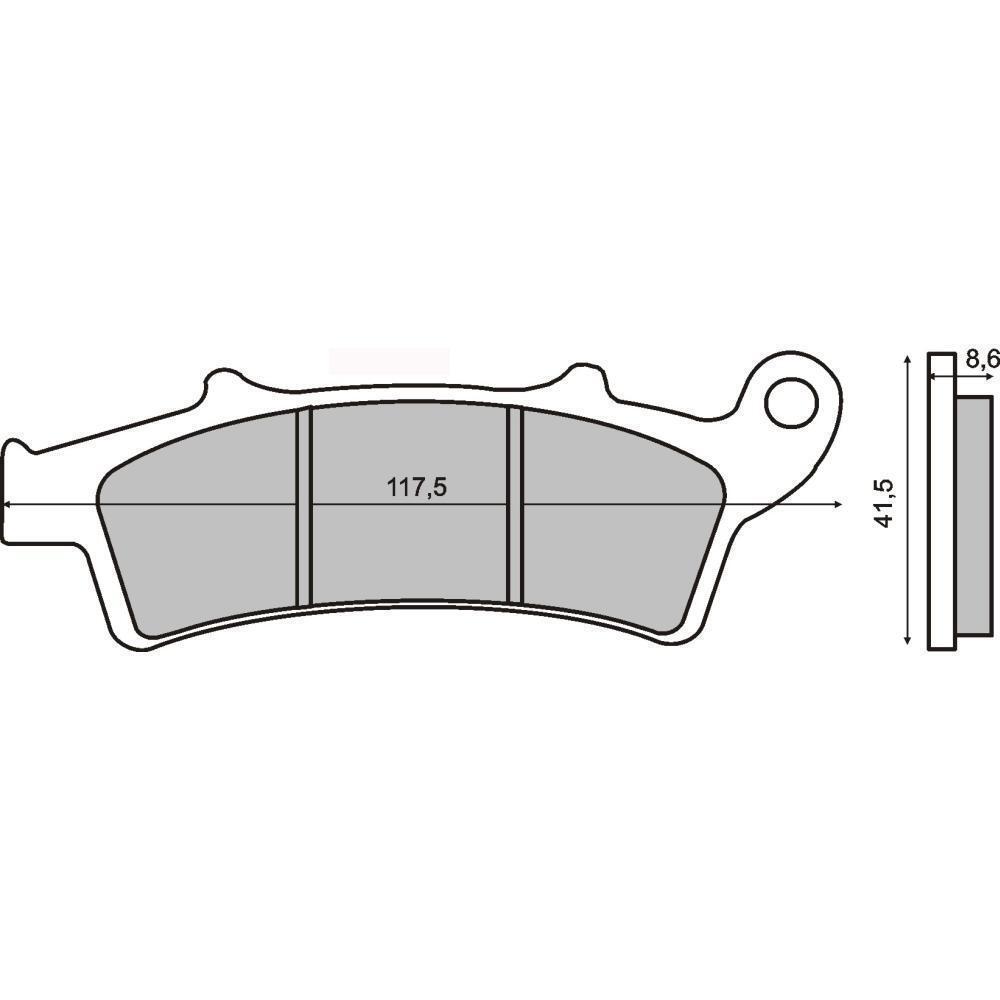 Plastic body kit POLISPORT 91445 White KTM