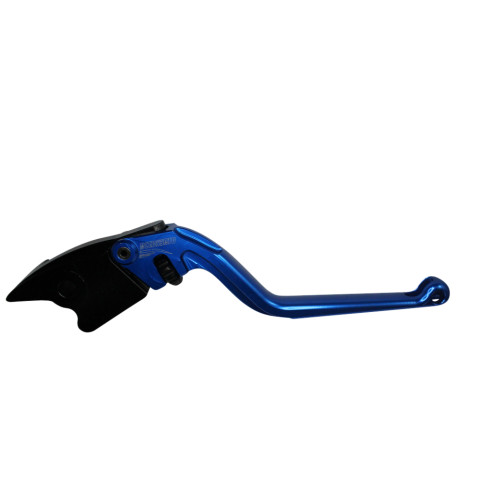 Brake lever ACCOSSATO EDF012 fixed CNC-worked aluminium, orange
