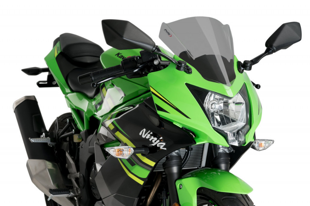 Windscreen PUIG RACING 3539F dark smoke
