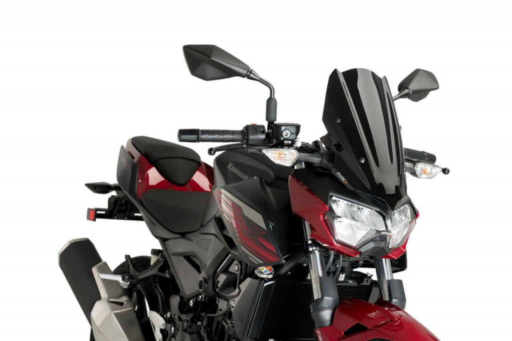 Windshield PUIG NEW GEN. SPORT 3548N Crni