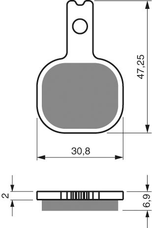 Disk pločice GOLDFREN 368 GP6