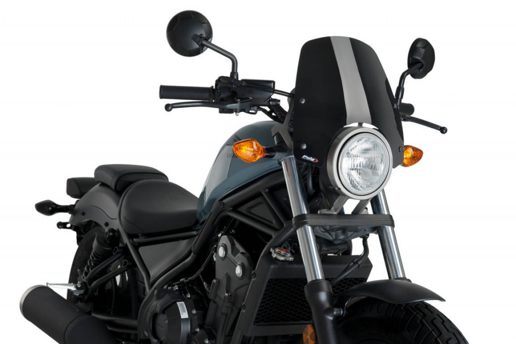 Windshield PUIG NEW GEN. SPORT 3829N Crni