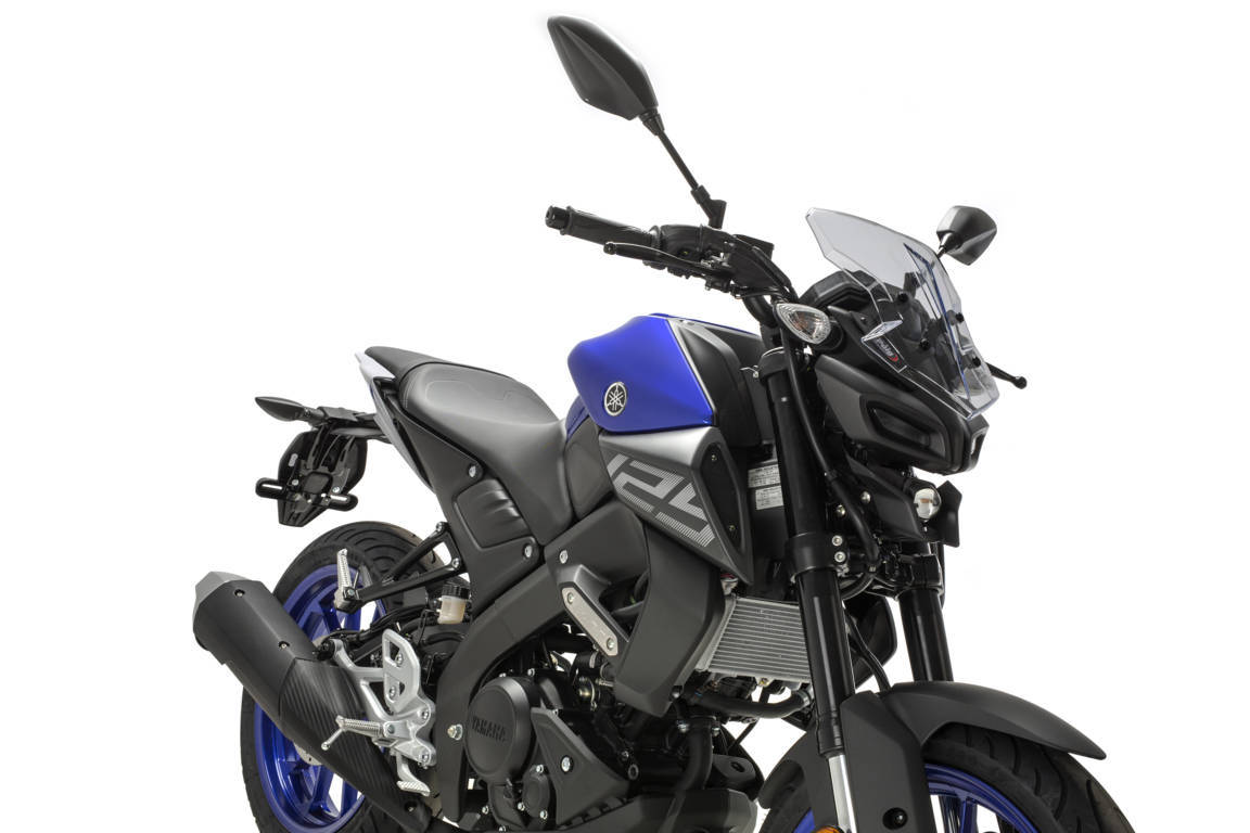 Windshield PUIG NEW GEN. SPORT 3879H smoke for YAMAHA MT 125 2020-2026