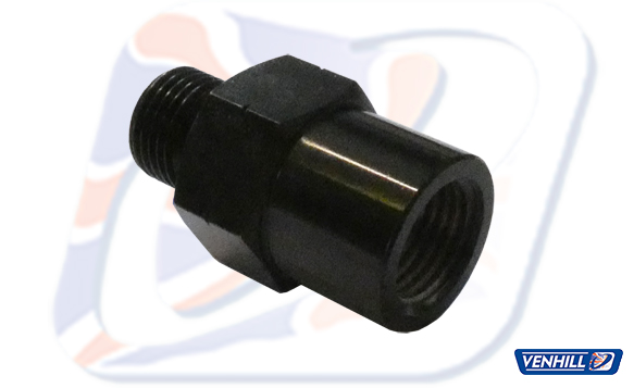 Female adaptor Venhill POWERHOSEPLUS 3/60100FA/BLACK 10x1.00mm Crni