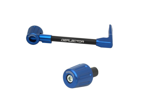 Lever guard in aluminium + left end ACCOSSATO DE004 with black hose and joint right