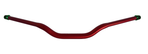 Handlebar ACCOSSATO HB183 Aluminium Made With Variable Diameter - 28.5 mm crven