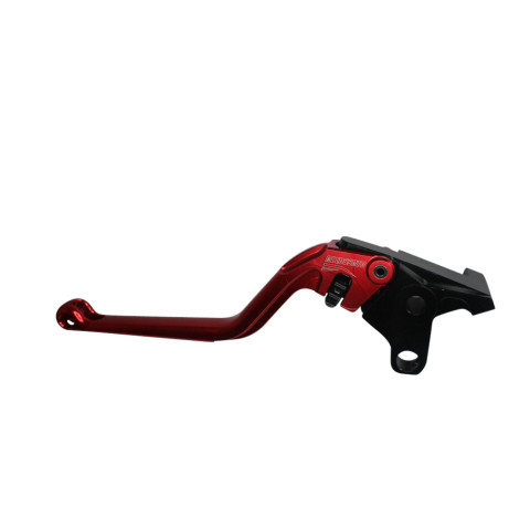 Clutch Lever ACCOSSATO ESC777 fixed CNC-worked aluminium, red