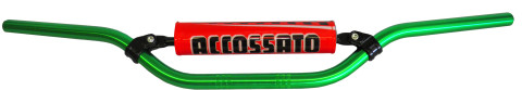 Handlebar ACCOSSATO aluminium, 22 mm green