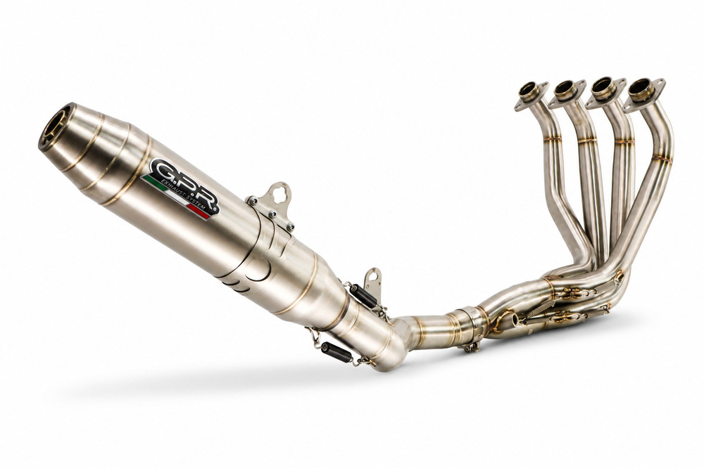 Cijeli ispušni sustav GPR DEEPTONE CO.H.249.DE Brushed Stainless steel