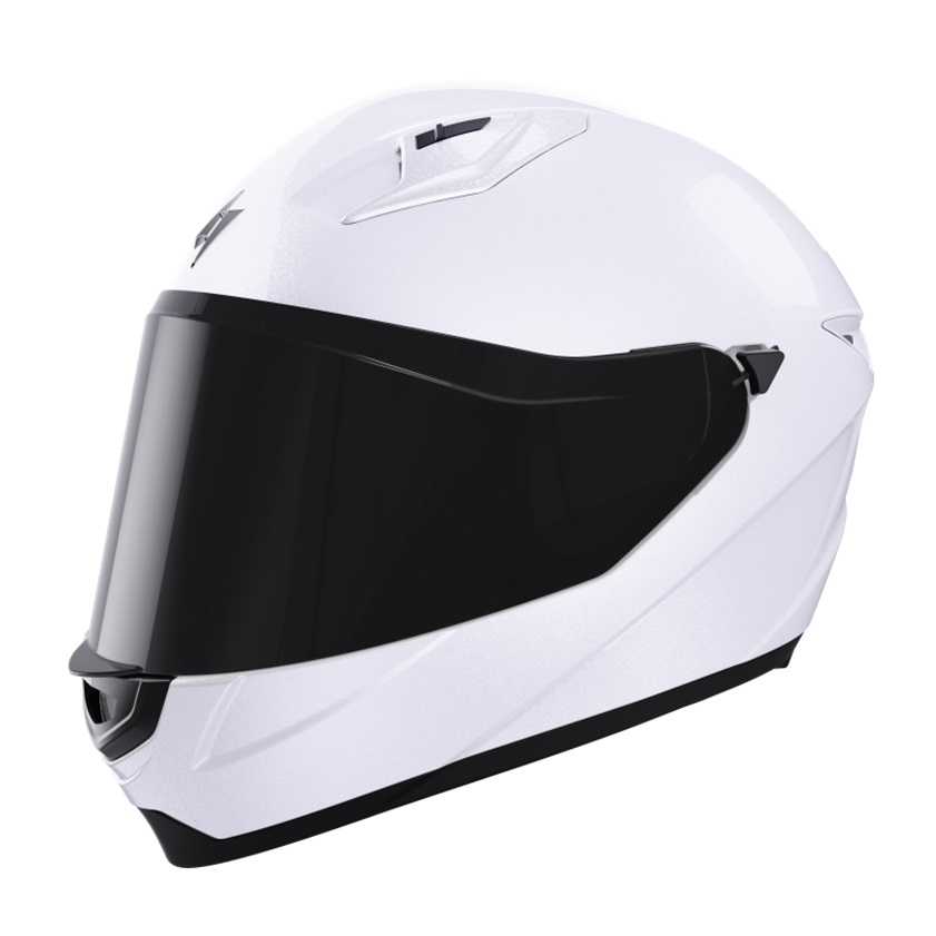 Kid helmet STORMER STRIKE KID SOLID white pearly YM