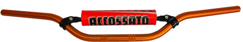 Handlebar ACCOSSATO aluminium, 22 mm orange