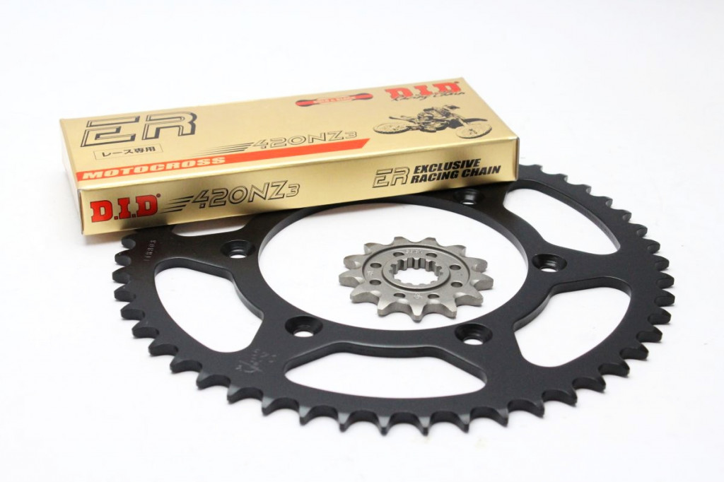 Chain kit D.I.D + JT NZ3 serie Gold/Black
