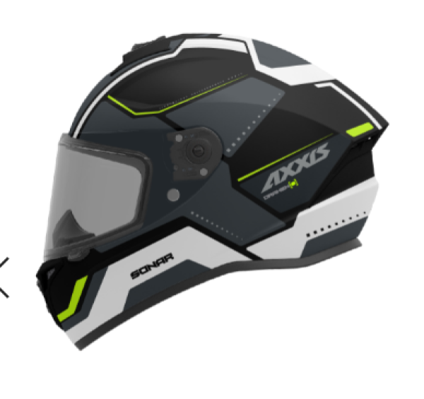 FULL FACE helmet AXXIS DRAKEN S sonar matt L