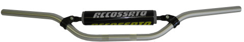 Handlebar ACCOSSATO aluminium, 22 mm silver