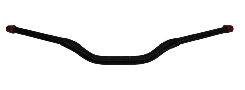 Handlebar ACCOSSATO HB183 Aluminium Made With Variable Diameter - 28.5 mm Crni