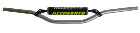 Handlebar ACCOSSATO aluminium, 22 mm silver