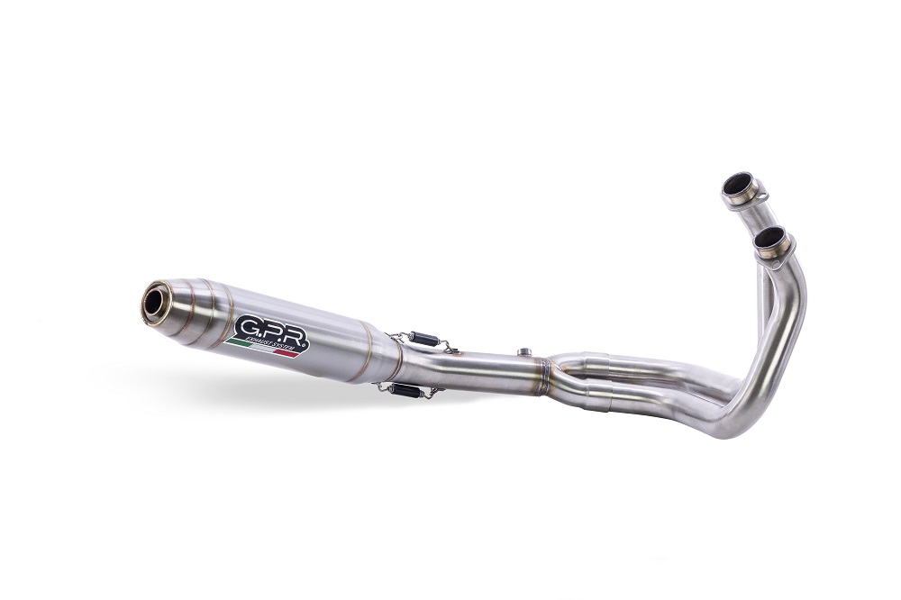 Cijeli ispušni sustav GPR DEEPTONE INOX Y.225.RACE.DE Brushed Stainless steel