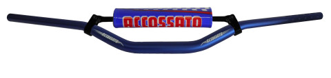 Handlebar ACCOSSATO aluminium, 28.5 mm plavi