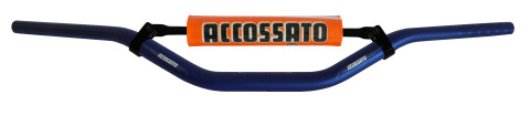 Handlebar ACCOSSATO HB068 Aluminium Made With Variable Diameter - 28.5 mm Crni