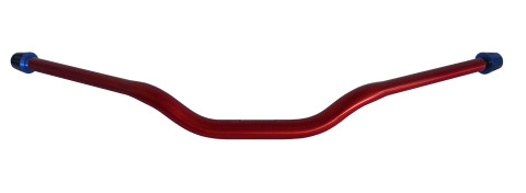 Handlebar ACCOSSATO HB183 Aluminium Made With Variable Diameter - 28.5 mm crven