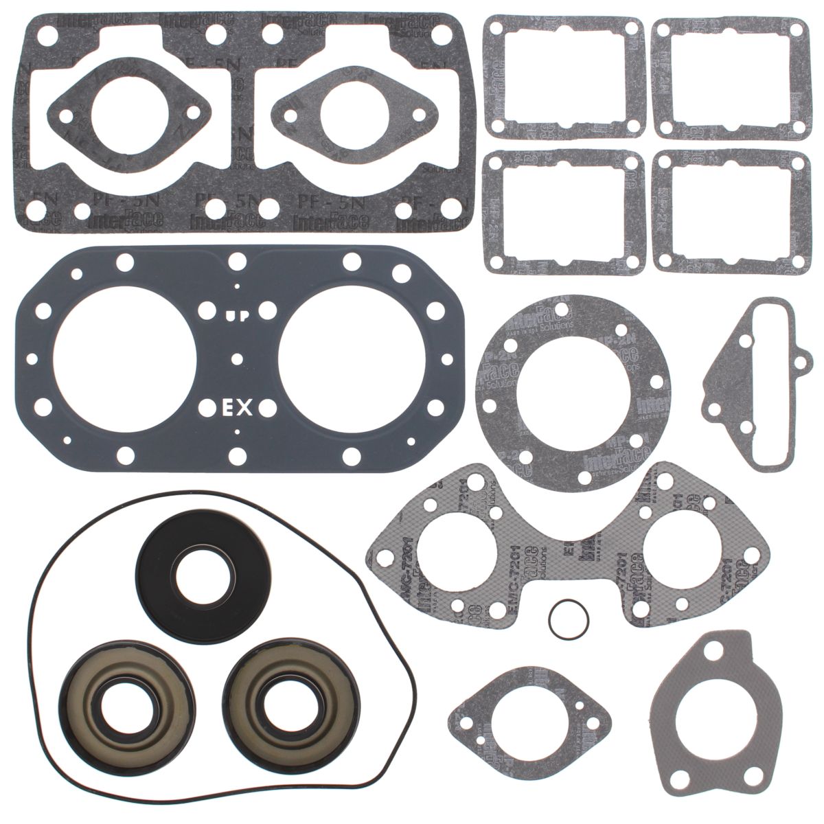 Complete gasket set with oil seal WINDEROSA 611104