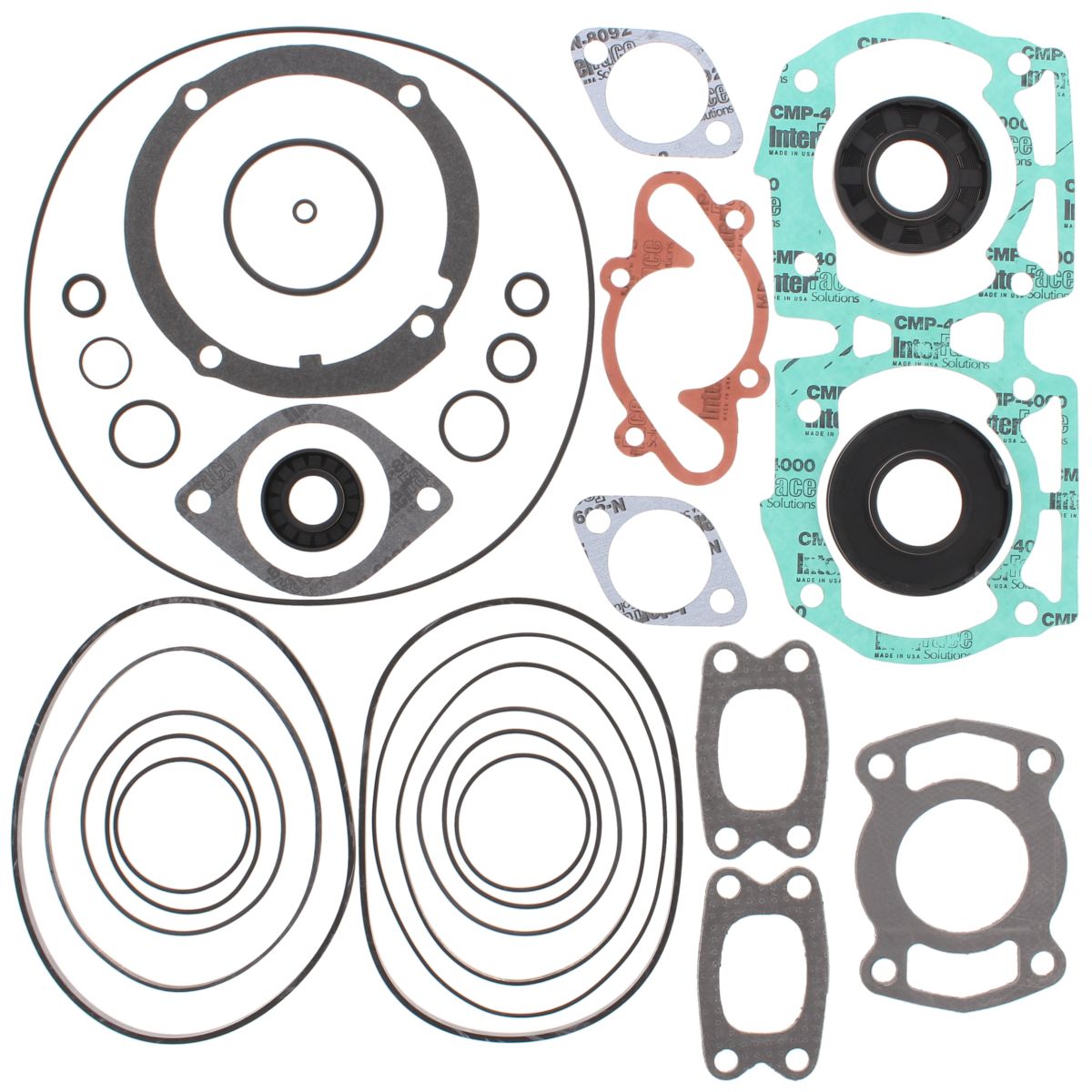 Complete gasket set with oil seal WINDEROSA 611110