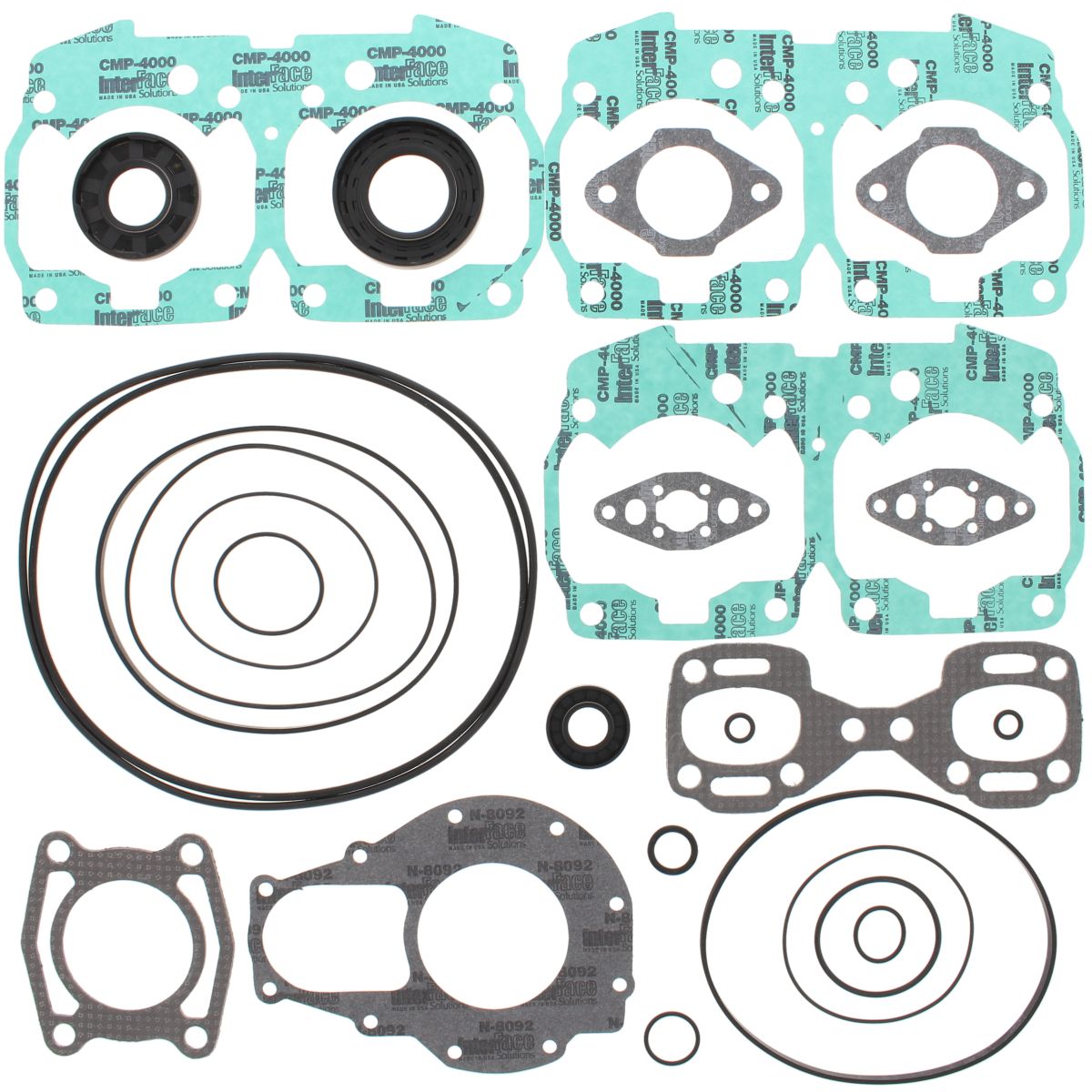 Complete gasket set with oil seal WINDEROSA 611205