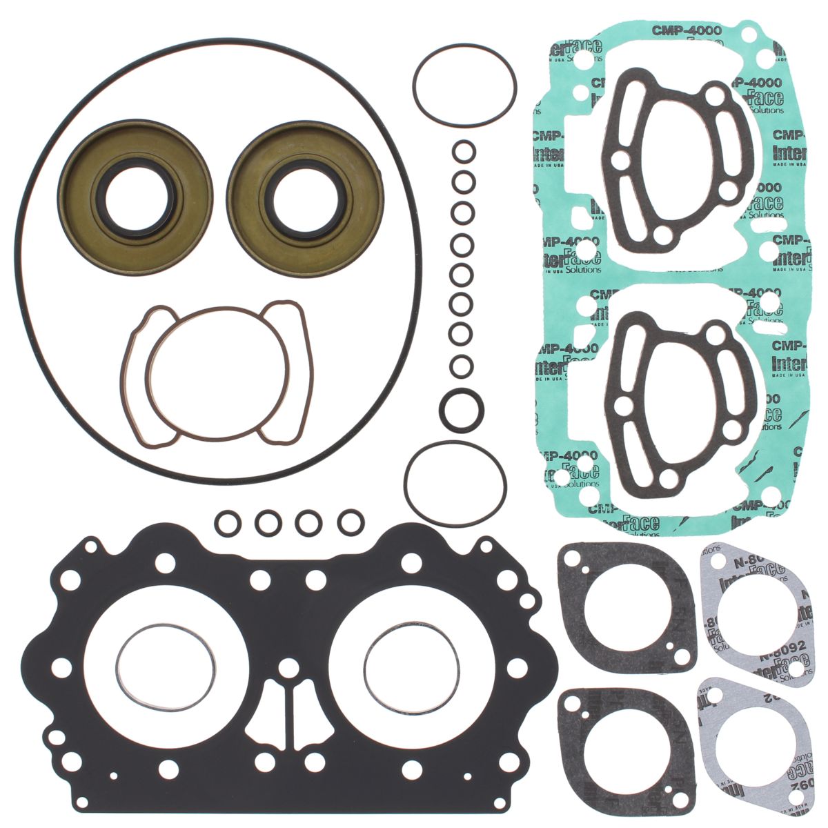Complete gasket set with oil seal WINDEROSA 611211