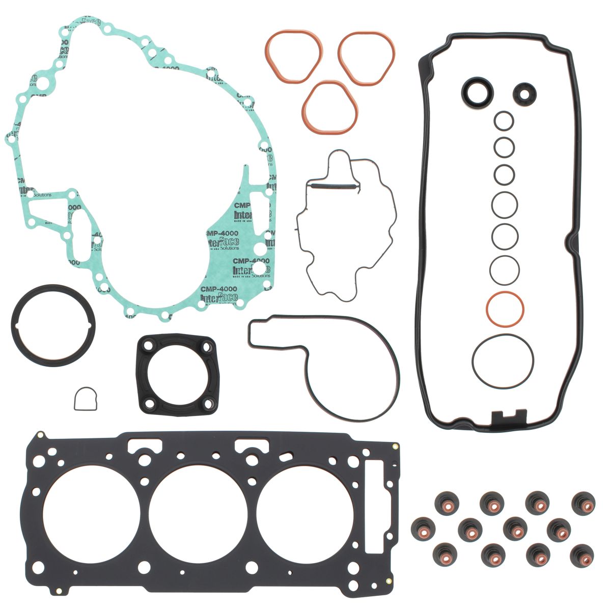 Complete gasket set with oil seal WINDEROSA 611215